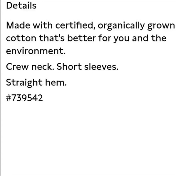 Banana Republic Cotton Crew Neck T-Shirt - Picture 4 of 5